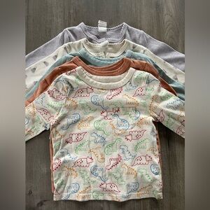 3 Joes fresh and 2 H&M shirts; set of 5